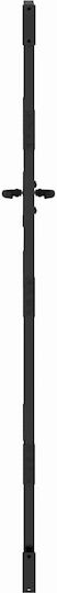 vidaXL Fence Gate from Bamboo in Black Color 2.0x1.05m