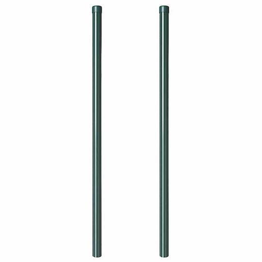 vidaXL Garden Fencing Material 2pcs Green