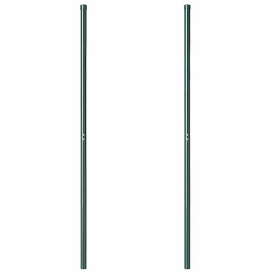 vidaXL Garden Fencing Material 2pcs Green