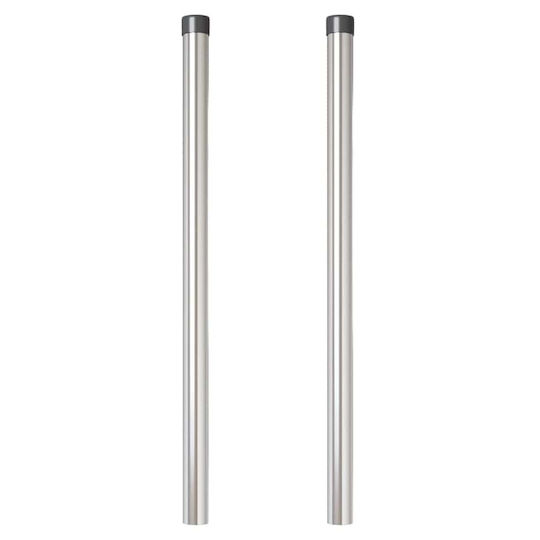 vidaXL Garden Fencing Material 2pcs Silver