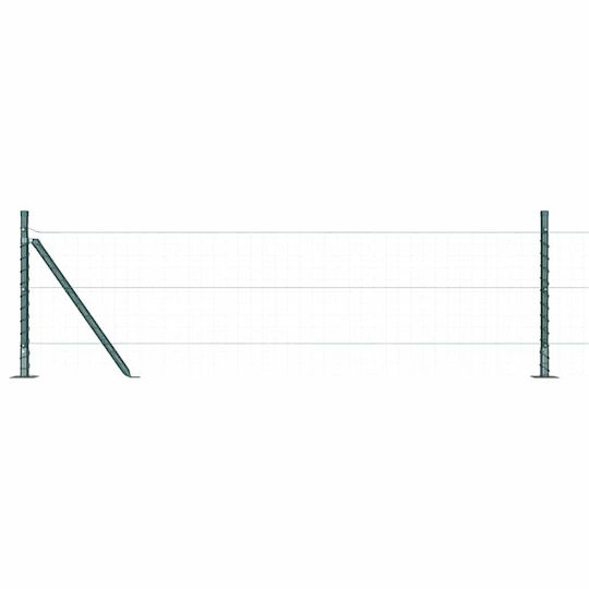 vidaXL Garden Fencing Material 13pcs Green