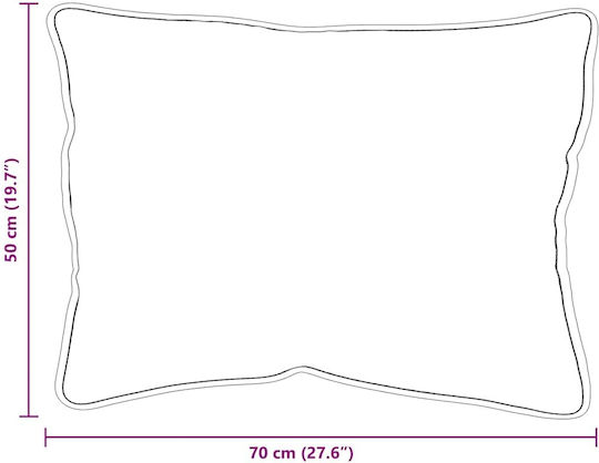 vidaXL Хотелска Пухеница Polycotton 240x200см. 3бр