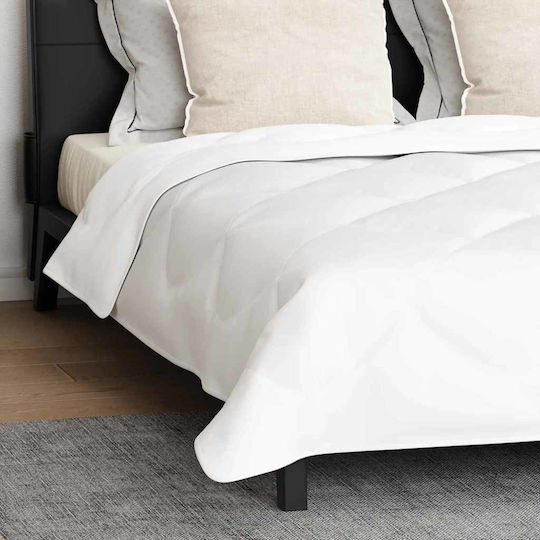vidaXL Παπλωματοθήκη Hotel Polycotton 200x200cm 3buc