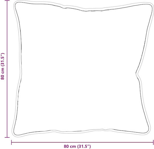 vidaXL Hotel Duvet Cover Polycotton 200x220cm 3pcs