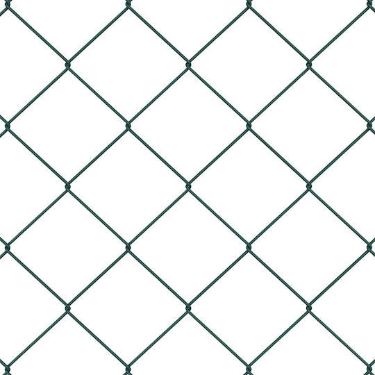 vidaXL Wire Fencing Galvanized Set Silver 0.6x25m