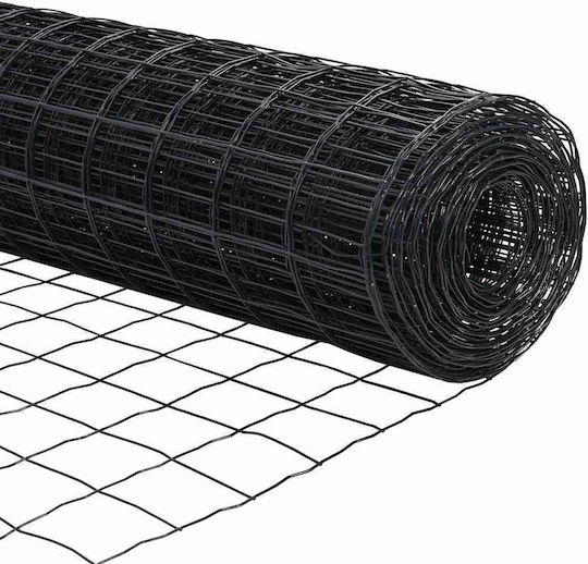vidaXL Συρματόπλεγμα Γαλβανιζέ Γκρι 0.8x25m
