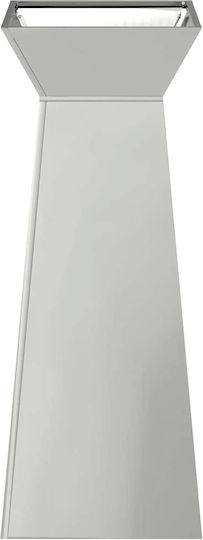 vidaXL Suport Metalic Argintiu Pentru Plante 40x40x101 cm