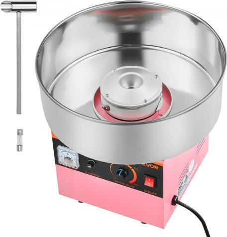 Vevor Commercial Cotton Candy Machine 1000W 38x3500cm