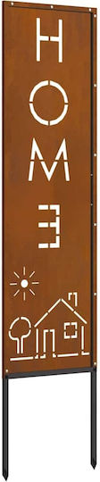 vidaXL Garden Decoration 32x1.7x140cm 876272