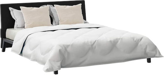 vidaXL Super Double Hotel Blanket White 240x200cm 3pcs