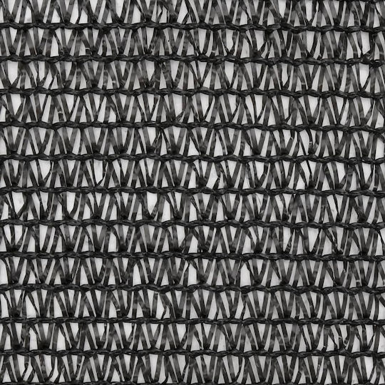 vidaXL Rechteckig Schattierungsnetz Schwarz auf Rolle 1x50m 150gr/m²