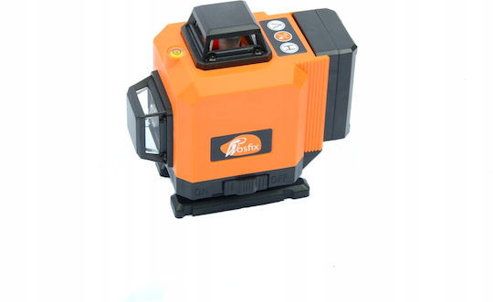 Rosfix Selbstnivellierend Linear Laser-Wasserwaage Grüner Strahl 3.7V mit Arbeitsbereich 3.5m