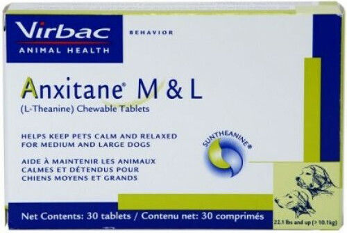 Virbac ANXITANE Συμπλήρωμα Διατροφής Σκύλου σε Δισκία 30 tabs για Διαχείριση Άγχους & Στρες