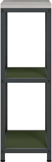 Vidaxl Lebensmittelregal Küchen Eloxiert 60 X 50 X 92 Cm Aus Stahl