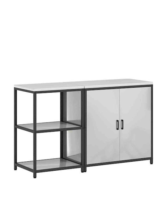 Епидапедно Кухненско Гарнитур Черно 150x50x92см