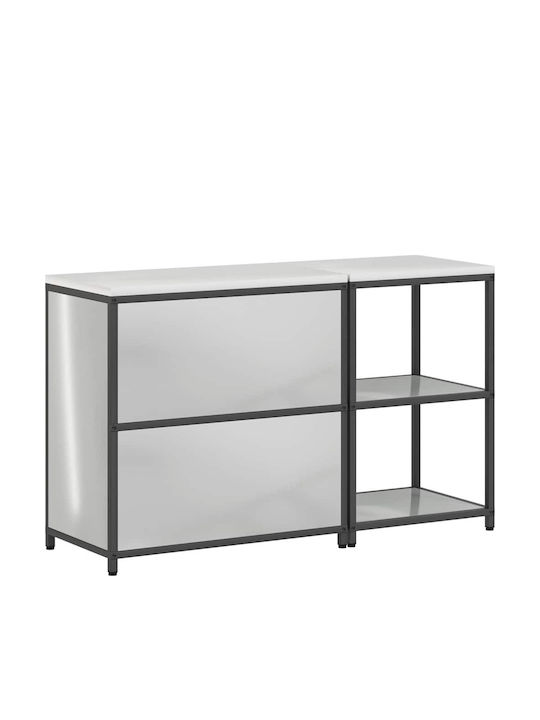 Епидапедно Кухненско Гарнитур Черно 150x50x92см