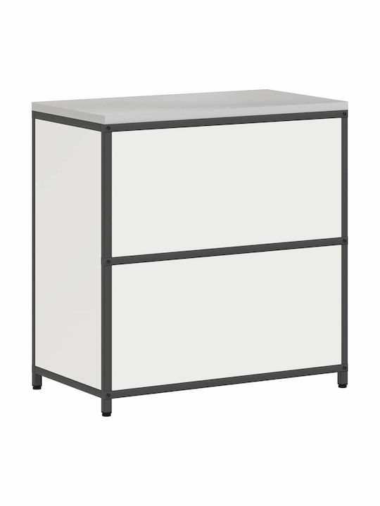 Floor Cabinet White 90x50x92cm