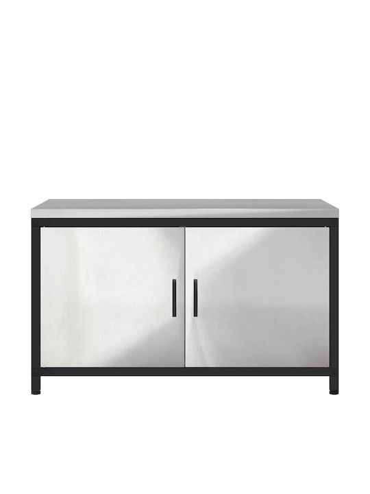 Vidaxl Küchenregal Silber 60 X 50 X 92 cm