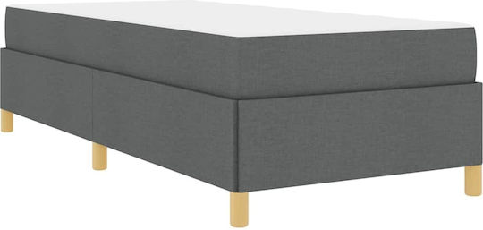 Kinderbett Klassisch Einzeln Gray für Matratze 90x200cm