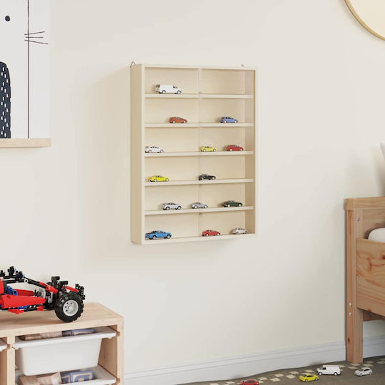 Kids Wall Mount Shelf Brown 40x8.5x54cm