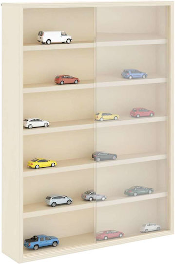 Kids Wall Mount Shelf Brown 40x8.5x54cm