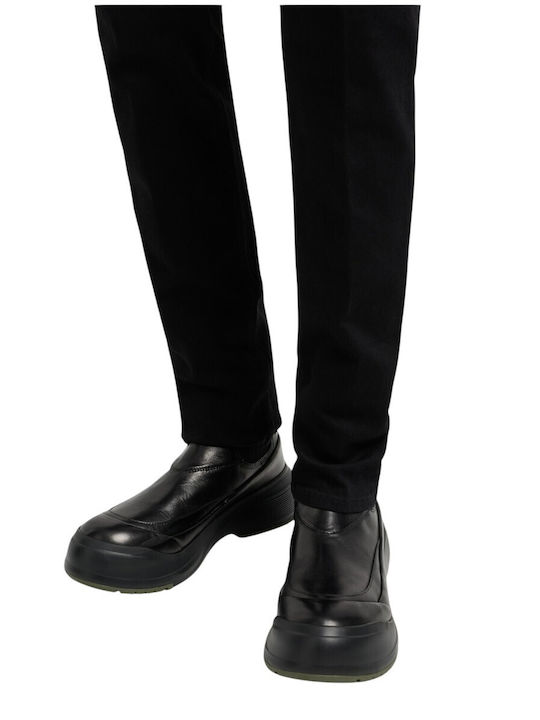 Men's Jeans Pants with Slim Fit Black