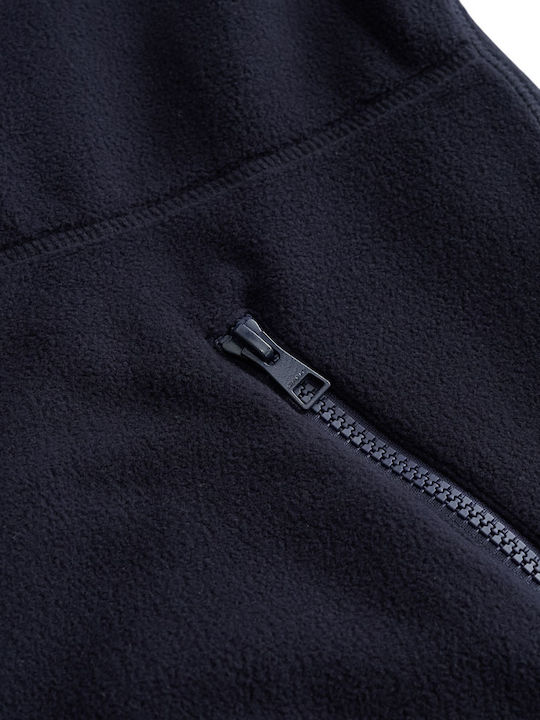 Ανδρική Ζακέτα Fleece Σκούρο Μπλε
