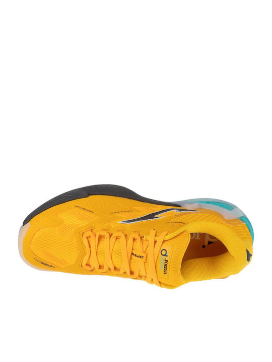 Joma Open Bărbați Pantofi Tenis Galbeni