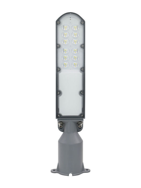 Modee Lighting Wall-Mounted Outdoor Light LED IP65 30W with Natural White Light 44.4x11.5εκ.