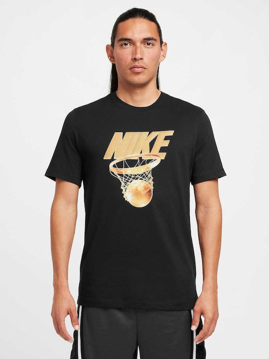 Dri-Fit Спортна тениска Черен