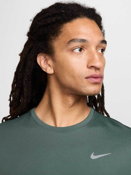 Miler Men's Dri-Fit Athletic T-Shirt Vintage Green