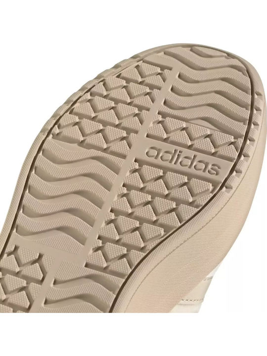Vl Court Bold Damen Flatforms Sneakers Beige