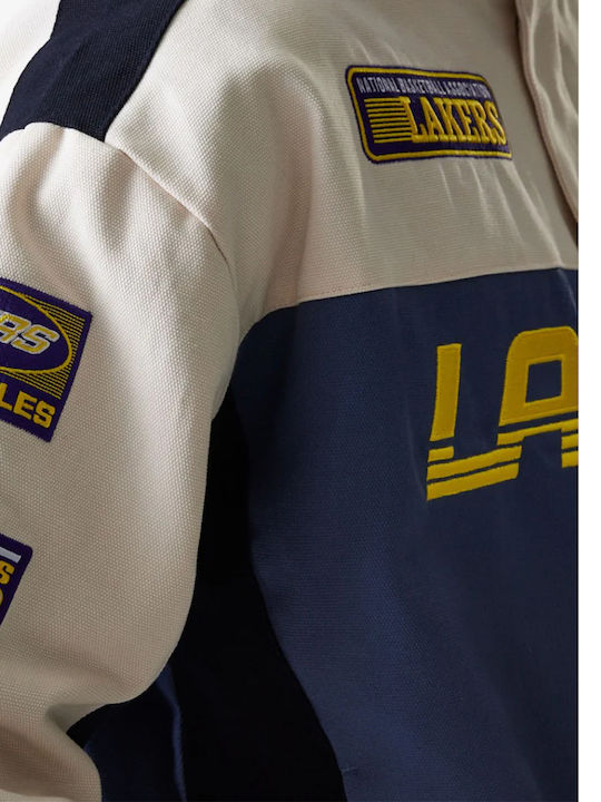 La Lakers Nba Jacket Blue