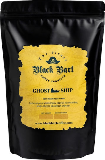 Black Bart Coffee Филтърно Кафе Безкофеинов Арабика Колумбия Ghost Ship Classic Смляно 250гр