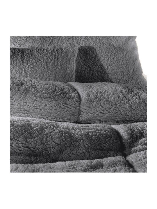 Guy Laroche Duvet Cover with Hollowfiber Filling Queen 220x240cm Mouton Anthracite 640 GSMGsm