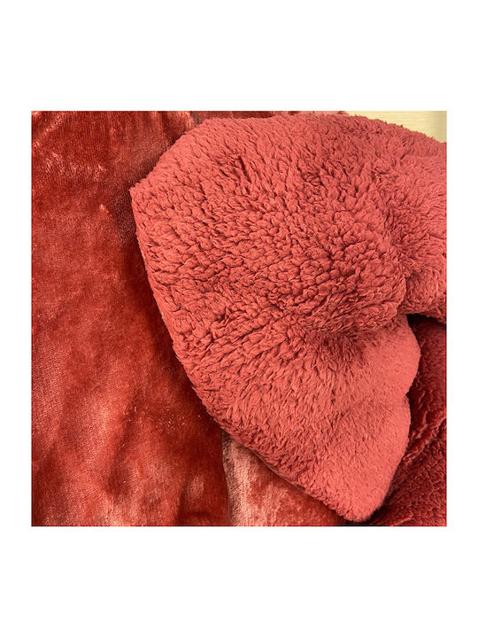 Sunshine Bettbezug Großes Doppelbett 220x240cm Coral 01 Rose