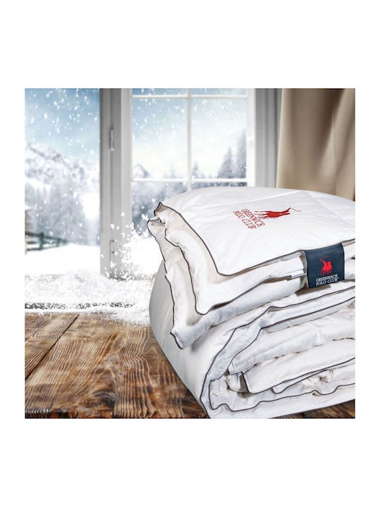 Greenwich Polo Club Duvet Queen Down 240x260cm 2316 White 300 GSMGsm 12.5 togs Togs