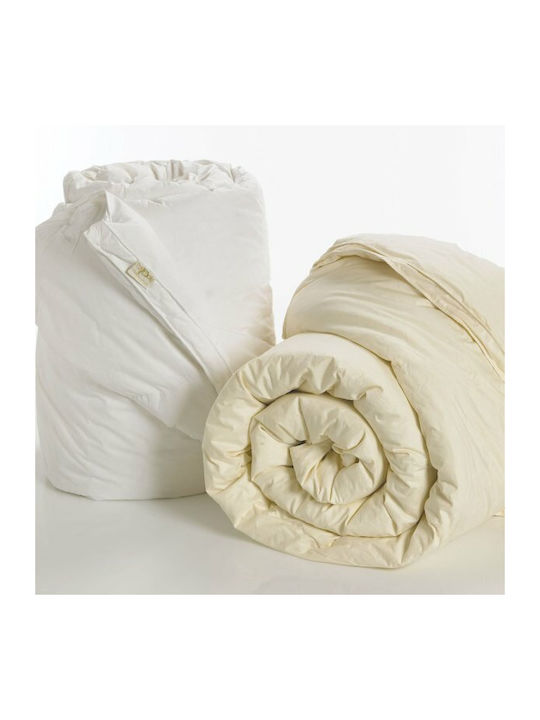 Palamaiki Duvet Queen Down 220x240cm Comfort Pura Quilt Crème 160 GSMGsm 9 togs Togs