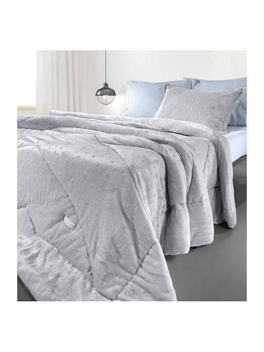 Guy Laroche Πάπλωμα Υπέρδιπλο 220x240εκ. Bolero Silver