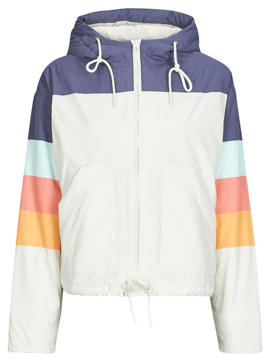 Damen Bomberjacke Weiß