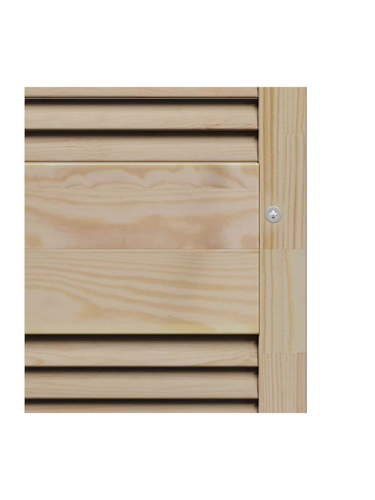 vidaXL από Μασίφ Ξύλο σε Καφέ Χρώμα 170x39.5x39.5cm 42019266