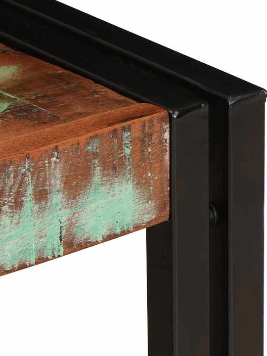 vidaXL Επιδαπέδια Ραφιέρα Μπάνιου Ξύλινη 120x50x23cm Καφέ