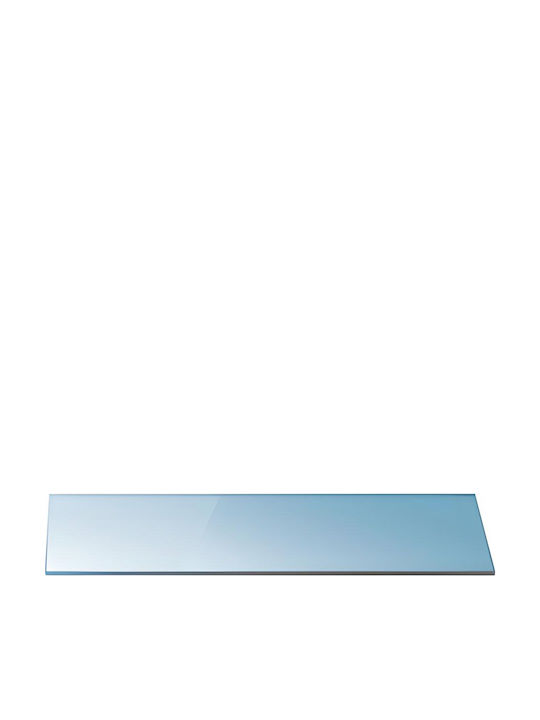 Karag Wall Mounted Bathroom Shelf Glass 50x11x6cm Transparent