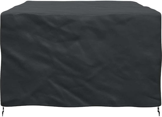 vidaXL Waterproof Dining Table Cover Black 230x165x80cm