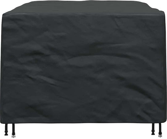 vidaXL Waterproof Dining Table Cover Black 180x120x74cm