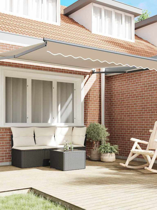 vidaXL Terrace Beige Tent 3x2.5m