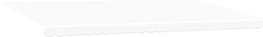 vidaXL Awning fabric White 3x6m