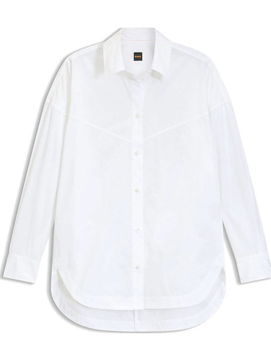 Women's Long Sleeve Shirt White