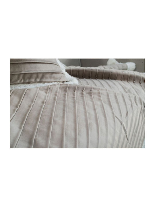 Teoran Solides Sesselüberwurf Chenille 150x180cm 304