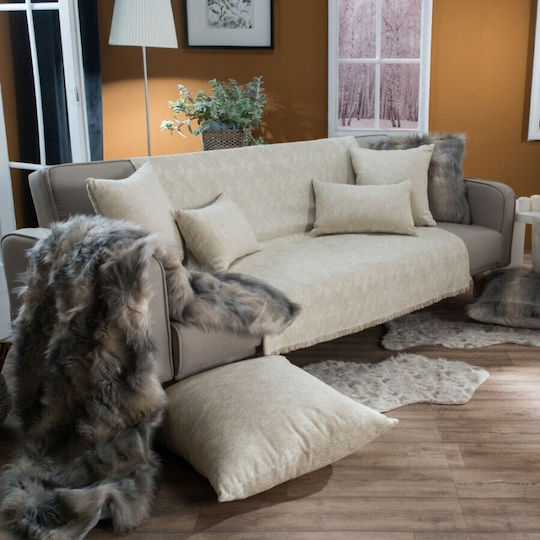 Teoran Portland Ριχτάρι Πολυθρόνας Chenille 150x180εκ. 11